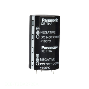 ตัวเก็บประจุแบบมีรูรับแสง2700 uF ของแท้2700 uF 20% 200V ECE-T2DA272EA - Product Image 1