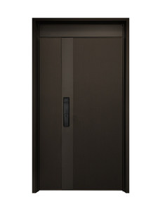 Porte de sécurité double mère-enfant en aluminium moulé avec ouverture latérale pour villas et maisons individuelles rurales, personnalisable - Product Image 2