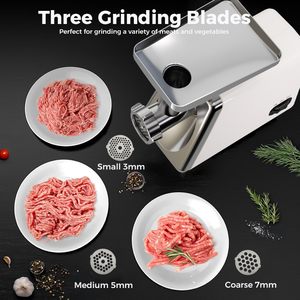 Kitchenware Professional Commercial Meat Grinder Household Durable Metal Gears New Locked Structure <strong>Electric</strong> Meat <strong>Mincer</strong> - Product Image 6