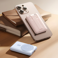 Batterie externe magnétique sans fil haute capacité 10000 mAh, chargeur rapide portable avec Type-C pour appareils intelligents universels