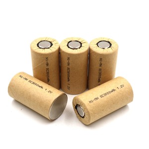 แบตเตอรี่นิกเกิล-เมทัลไฮไดรด์ SC 1.2V3000mAh แบบชาร์จได้ เหมาะสำหรับเครื่องมือไฟฟ้า/ของเล่น - Product Image 4