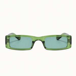Lunettes de soleil carrées petites à monture léopard verte 2021, personnalisables avec logo, style vintage, pour femmes – Vente chaude - Product Image 4