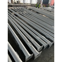 Poteau d'éclairage extérieur solaire en acier Q235B/Q345B, galvanisé à chaud, revêtement poudré, rond, 3m, 4m, 5m, 6m, 8m, 10m, 12m, OEM