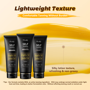 Loción Bronceadora con DHA, Sin Rayas, Bronceado Natural Dorado, Hidratante, de Rápida Absorción, Cuidado de la <span class=keywords><strong>Piel</strong></span>, OEM ODM - Product Image 4
