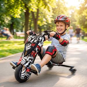 MTBGO Best Seller, trottinette électrique adulte à <span class=keywords><strong>3</strong></span> roues, 360 Smart Drift Trike, kart électrique auto-équilibré, autonomie de 20 km, 8 pouces - Product Image 4