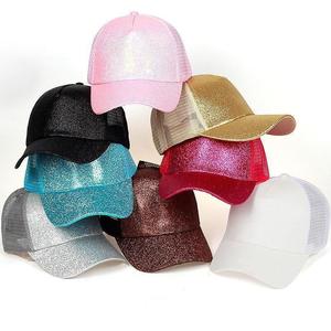 Unisex Baseball Cap Mesh Breathable Sun Protection Hat Solid Color Quick Drying Adjustable Fit - Product Image 2