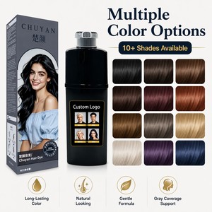 Crema de Coloración Capilar Rubio Ceniza en Oferta, Crema de Tinte para el Cabello con Doble Boquilla, Profesional, OEM - Product Image 3