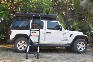 Tente de toit ouverte sur le côté en aluminium de luxe monocouche 4m coton coque dure <span class=keywords><strong>SBS</strong></span> fermeture éclair <span class=keywords><strong>Pop</strong></span> Design 2 personnes camping en plein air - Product Image 6