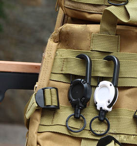 Logo personnalisé rapide XXH-P011 Spot Goods <span class=keywords><strong>Porte</strong></span>-clés rétractable <span class=keywords><strong>Porte</strong></span>-<span class=keywords><strong>badge</strong></span> en plastique Moulinet antivol Carebiner avec <span class=keywords><strong>porte</strong></span>-clés - Product Image 6