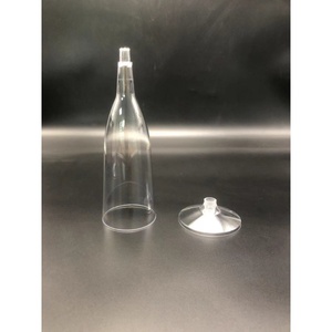 Premium Transparent 140ml GPPS Elegant Disposable Champagne Flute with Tall Stem for Wedding Party Celebration - Product Image 5