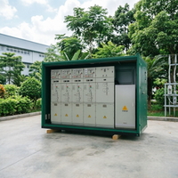 Distribution d'énergie industrielle en gros 12kV 11kV 630A, module de distribution triphasé métallique isolé au gaz SF6, IP67, taille personnalisable