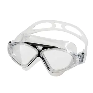 Lunettes de natation à lentille Anti-buée PC à Vision large personnalisées pour Sports aquatiques