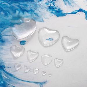 Pujiang usine OEM hémisphère blanc cristal verre aimants personnalisés pour portes de réfrigérateur ébauches de sublimation aimant réfrigérateur Photo - Product Image 4