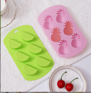 New Silicone khuôn kẹo sô cô la bánh Fudge trái cây hình dạng dâu tây Băng khuôn Cookie - Product Image 3