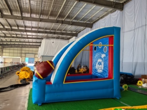 Terrain de football gonflable commercial pour <span class=keywords><strong>location</strong></span> événementielle, grand jeu de buts intérieur/extérieur, idéal pour fêtes, carnavals et divertissement pour enfants et adultes, en promotion - Product Image 3