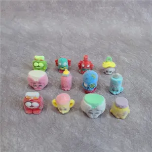 OEM mini Elf buah boneka keluarga bermain rumah skenario makanan seri makanan berbondong figur mainan