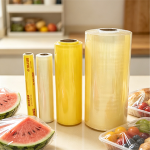 <span class=keywords><strong>Film</strong></span> alimentaire PVC Oxygène Block pour une fraîcheur longue durée de la viande et des fruits - Product Image 1