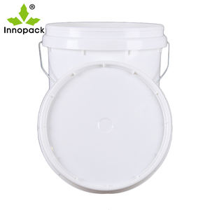 Seau chimique Seau à peinture Matière plastique 12L Seau de stockage multifonctionnel Seau en plastique 12KG avec couvercle - Product Image 2