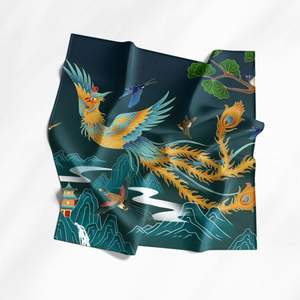 Pañuelos de Seda para Mujer, Pañuelo de Cabeza de Seda de Alta Calidad, Pañuelo de Seda Personalizado con Logotipo, Ideal para Kits de Marca de Spa, Hotel o Resort - Product Image 4