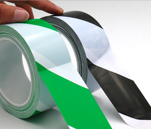 Ruban de sécurité adhésif noir et jaune pour escaliers et marches, ruban de sol pour entrepôt et marché, ruban de barrière d'avertissement de <span class=keywords><strong>police</strong></span> - Product Image 5