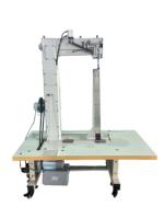 Machine à coudre industrielle 8703-B personnalisée à colonne carrée, type Post Bed, avec espace de travail de 457 mm, pour la fabrication de bagages