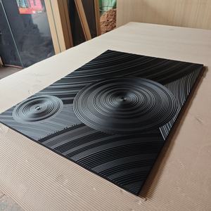 Panneau de porte 3D personnalisé, style classique, vente chaude, panneau décoratif en relief de qualité supérieure pour meubles en bois, vitrine - Product Image 2