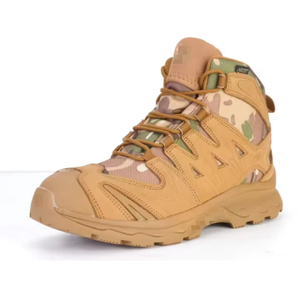 Botas tácticas de camuflaje TSB1 de caña baja para senderismo y entrenamiento en montaña, calzado de senderismo OEM ODM con material y marcas personalizados - Product Image 6