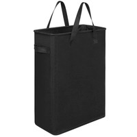 Panier à linge étroit de grande capacité avec poignées, panier à linge pliable, bac à linge haut pour buanderie, dortoir et chambre à coucher