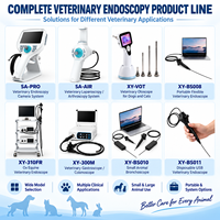 Endoscope vidéo portable et réutilisable pour diagnostic clinique vétérinaire, caméra vétérinaire à articulation à 130 degrés, USB, utilisation facile