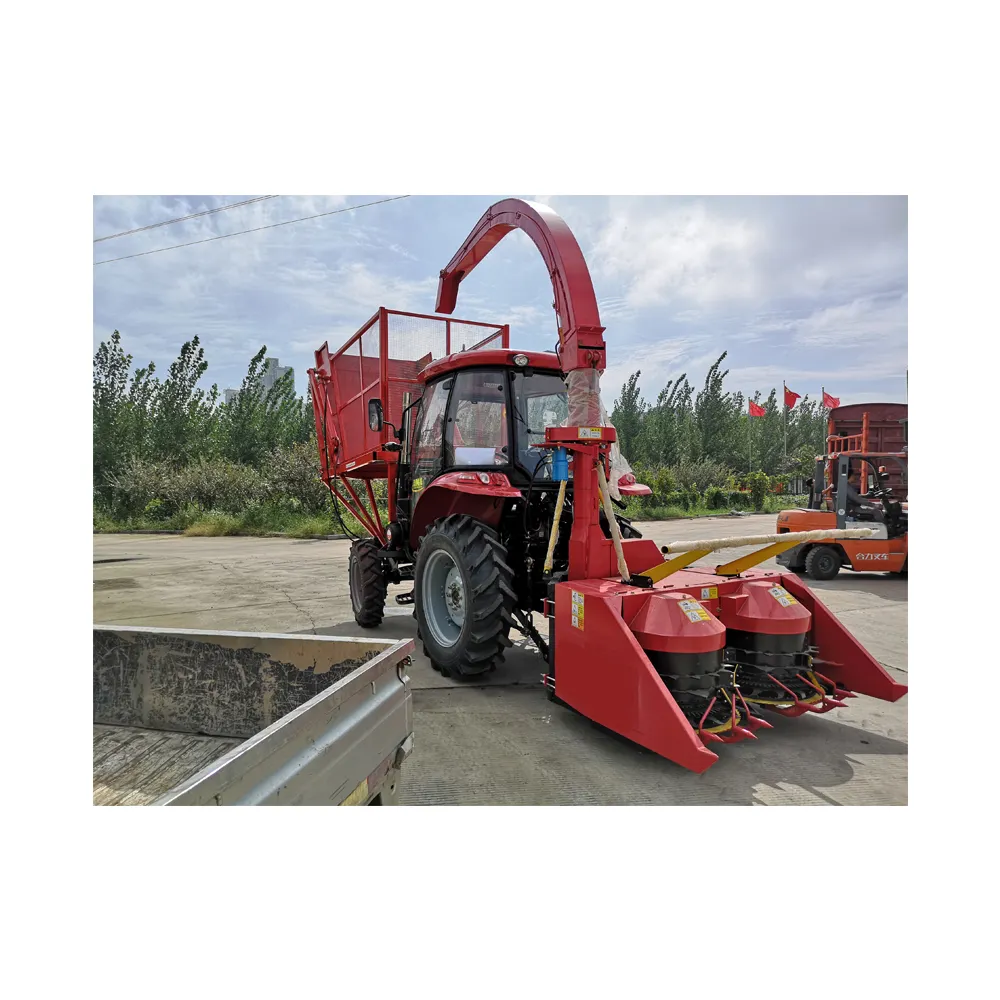 Machine de gravure de qualité supérieure à Double rangée, tige de maïs de silouage, élasteuse de gazon, tracteur à auto-tenue