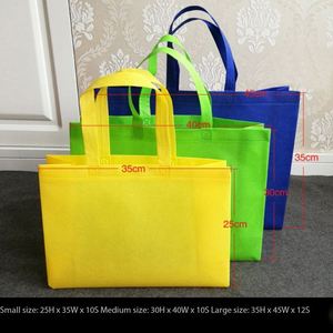 ถุงของขวัญผ้าไม่ทอแบบมีหูหิ้ว สีและขนาดโลโก้สามารถปรับแต่งได้ ใช้ซ้ำได้ เหมาะสำหรับงานปาร์ตี้ ถุงผ้าใส่ของขวัญสำหรับงานวันเกิด - Product Image 2