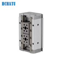 Cylindre pneumatique fin en alliage d'aluminium série HFD HFD8/12/16/20/25*8/10/15/20/25/30/40/50/60/80 – Agents chinois