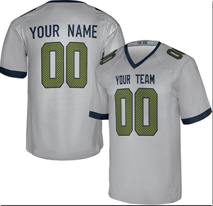 Factory Wholesale 2026 American Football Jersey Custom New Design Heat-Transfer Printed 100% Polyester Quick Dry Unisex Adult - Product Image 5