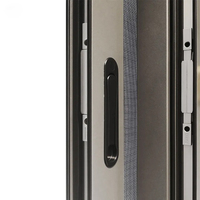 Ventana Corredera de Aleación de Aluminio Personalizada, Doble Acristalamiento Templado, Ahorro de Energía, Aislamiento Térmico, Impermeable, Ventanas para Balcón de Hotel