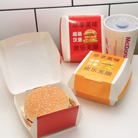Boîtes alimentaires à emporter 20 pièces, emballage de frites et de poulet frit, boîte en papier carton