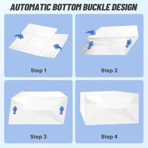 Caja de Exhibición Acrílica de Entrega Rápida, Organizador Transparente a Prueba de Polvo, Soporte de Protección para Exhibición y Almacenamiento de Colecciones - Product Image 3