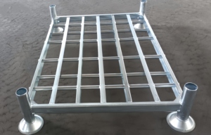 탈착식 쌓을 수 있는 아연 도금 금속 팔레트 랙-냉실 이송 및 보관 - Product Image 3