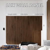 Panneaux muraux acoustiques 3D imperméables et insonorisants en bois, marbre et WPC pour la rénovation des murs intérieurs