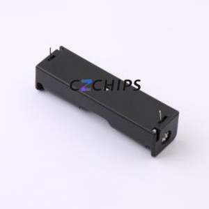 BH-18650-1 Button & Strip Battery Connector Through hole Component (THT) Connector - Product Image 2