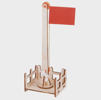 Luckykoo Kit de Construcción de Ingeniería en Madera, Kit de Proyectos para Laboratorio Escolar, Kit Educativo de Ciencias para Niños