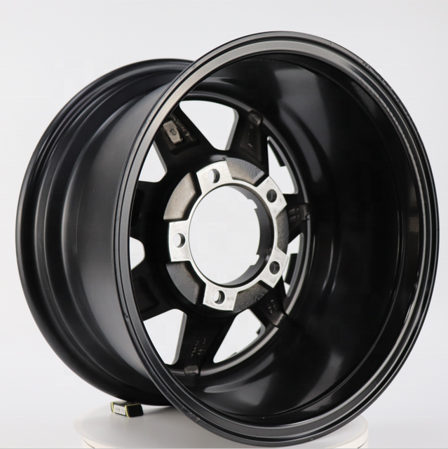 75479 Model Mags Llantas Mesh Wheels 15 Inch 15x8 Car Wheels 5x139.7 Matte Black Machine Face Rueda ET 0mm Offroad 4x4 Style
