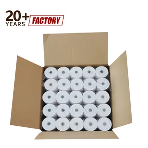 Fabrik Großhandels preis Registrier kasse Papier 50mm 57mm 80mm Thermo pos Papierrollen für Supermarkt