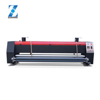 Usine directe vente polyester tissu couleur durcissement chauffe-four pour l'impression par sublimation