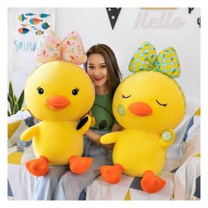 Pato Amarillo Sensorial Certificado EN71 para Juguete de Peluche Blandito, Almohada Kawaii con Peso para Alivio de la Ansiedad del Autismo, Animales de Peluche CE - Product Image 1