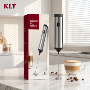 Batidora de Leche Inalámbrica Mini, Espumador de Leche Recargable, Espumador de Café Automático, Espumador de Leche Duradero de Acero Inoxidable - Product Image 1