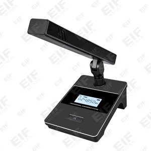 Micrófono de Mesa de Alta Sensibilidad, 8 Canales UHF, Micrófono Profesional de Cuello de Cisne para Sala de Reuniones - Product Image 4