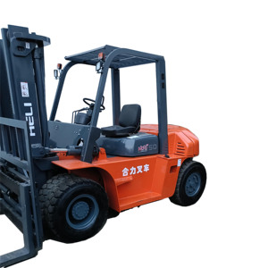 Used Heli Diesel Forklift 5 Ton Container Mast Side Shifter <b>Lift</b> Height 3-6m Excellent Condition 1 Year Warranty - Product Image 1