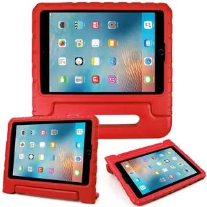 iPad 9.7 2018、Air 1、Air 2和iPad Pro 9.7耐用防震手柄支架的儿童外壳，适用于苹果9.7英寸第5 6代