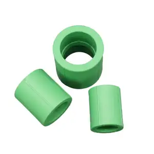 20mm Hot Melt PPR Water Pipe Fittings for hot cold water PPR Green Socket Coupling