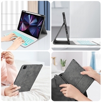 2021 Beliebteste multifunktion ale schützende Tastatur hülle Kicks tand Case für Ipad Pro 11